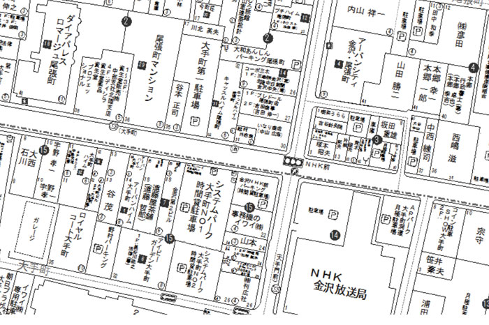 ゼンリン住宅地図所沢２０２３