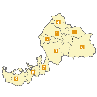 福井県出版エリア地図