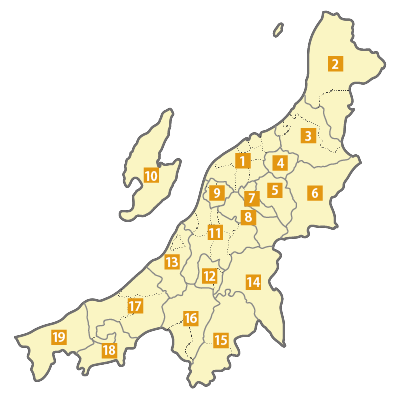 新潟県出版エリア地図